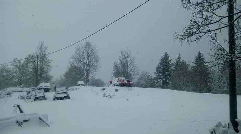 snijeg u maju Smoljana