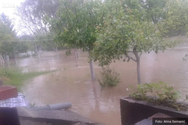 Poplavljena područja Prijedor