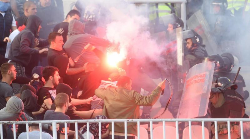 Crvenza zvezda derbi napad
